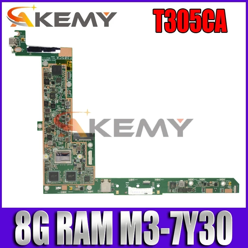 Материнская плата Akemy для ASUS T305CA Laotop, материнская плата T305C T305CA с 8 Гб ОЗУ, ЦП M3-7Y3 0
Материнская плата Akemy для ASUS T305CA Laotop, материнская плата T305C T305CA с 8 Гб ОЗУ, ЦП M3-7Y3 0