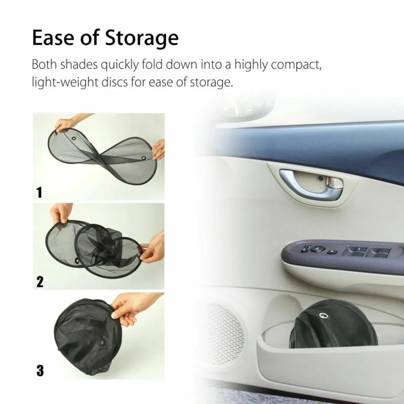 Static 2 X Shade Screens. 4 X Suction Cups Sun Shade Block Car Cling Cover Screen
Static 2 X Shade Screens. 4 X Suction Cups Sun Shade Block Car Cling Cover Screen