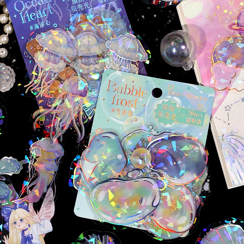 20Pcs Shine Vintage Butterfly Bubble Firework Stickers Pack DIY Journal Decoration Collage Label Sticker Album Scrapbooking
20Pcs Shine Vintage Butterfly Bubble Firework Stickers Pack DIY Journal Decoration Collage Label Sticker Album Scrapbooking
