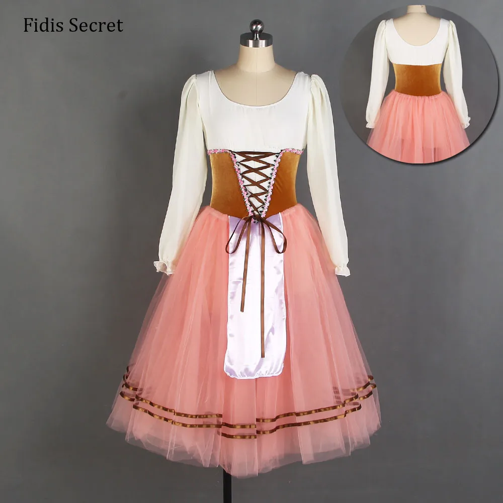 Women Pink Peasant Skirt Stage Wear,Giselle Romantic Ballet Tutu Competition Dress,Ballerina Napoli Long Sleeves Dance Costumes
Women Pink Peasant Skirt Stage Wear,Giselle Romantic Ballet Tutu Competition Dress,Ballerina Napoli Long Sleeves Dance Costumes