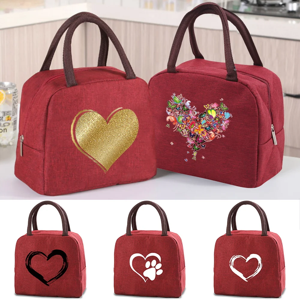 Canvas Lunch Bags Travel Handbags Cooler Camping Picnic Bag Fashion Lunch Box Bag School Food Insulated Dinner Bag Love Printing
Canvas Lunch Bags Travel Handbags Cooler Camping Picnic Bag Fashion Lunch Box Bag School Food Insulated Dinner Bag Love Printing