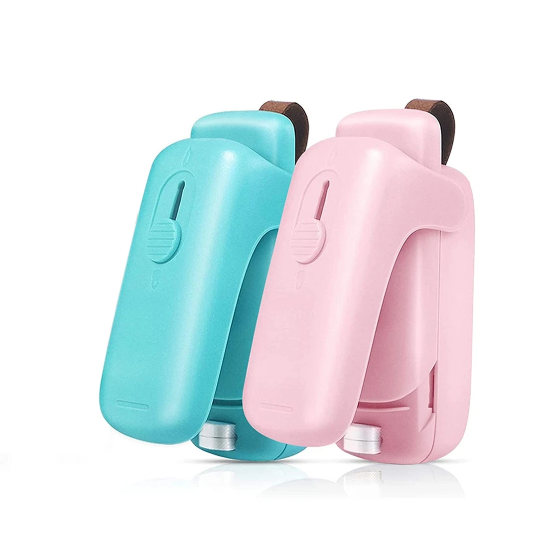 2-Pack Bag Sealer Mini,Handheld Bag Heat Vacuum Sealer, 2 In 1 Heat Sealer & Cutter Portable Bag Resealer (Green+Pink)
2-Pack Bag Sealer Mini,Handheld Bag Heat Vacuum Sealer, 2 In 1 Heat Sealer & Cutter Portable Bag Resealer (Green+Pink)