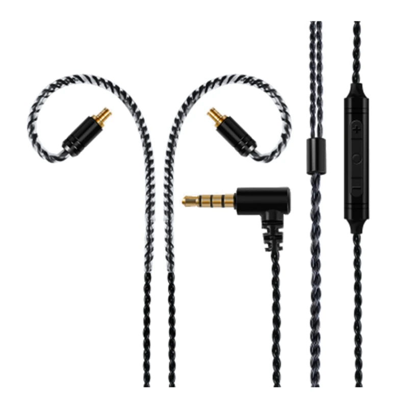 Replacement Headphone Cable MMCX Interface Cord Line with Microphone for SHURE SE215 SE315 A2DC LS50 IS70 IM50 IM70 IM01 E1YA
Replacement Headphone Cable MMCX Interface Cord Line with Microphone for SHURE SE215 SE315 A2DC LS50 IS70 IM50 IM70 IM01 E1YA