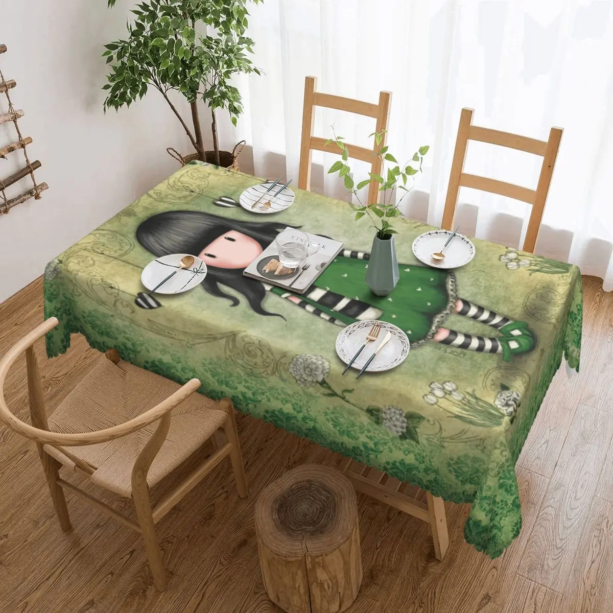 Rectangular Oilproof Santoro Gorjuss Table Cover Cartoon Anime Girl Table Cloth Tablecloth for Dining
Rectangular Oilproof Santoro Gorjuss Table Cover Cartoon Anime Girl Table Cloth Tablecloth for Dining