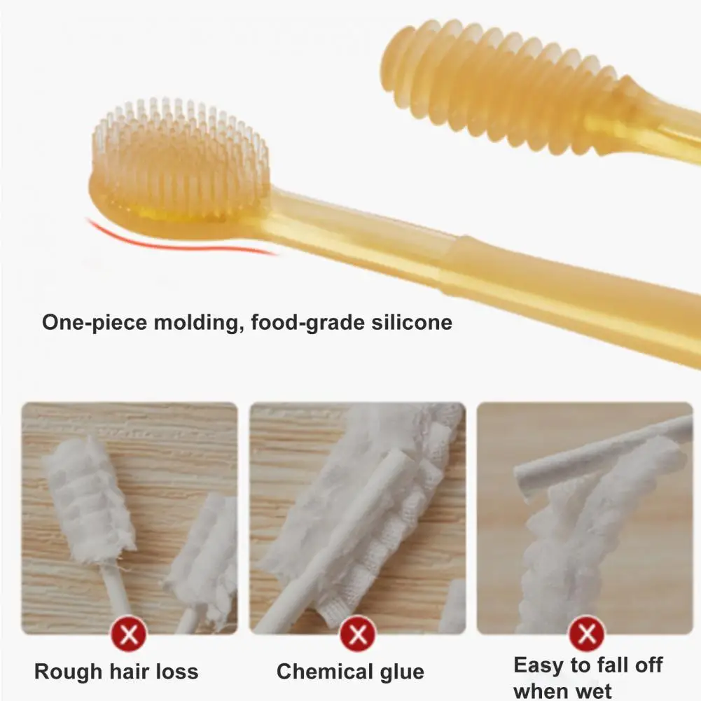 1Set Kids Toothbrush Durable Tender Infant Tongue Brush Toothbrush Easy to Grip Dental Care Infant Toothbrush
1Set Kids Toothbrush Durable Tender Infant Tongue Brush Toothbrush Easy to Grip Dental Care Infant Toothbrush