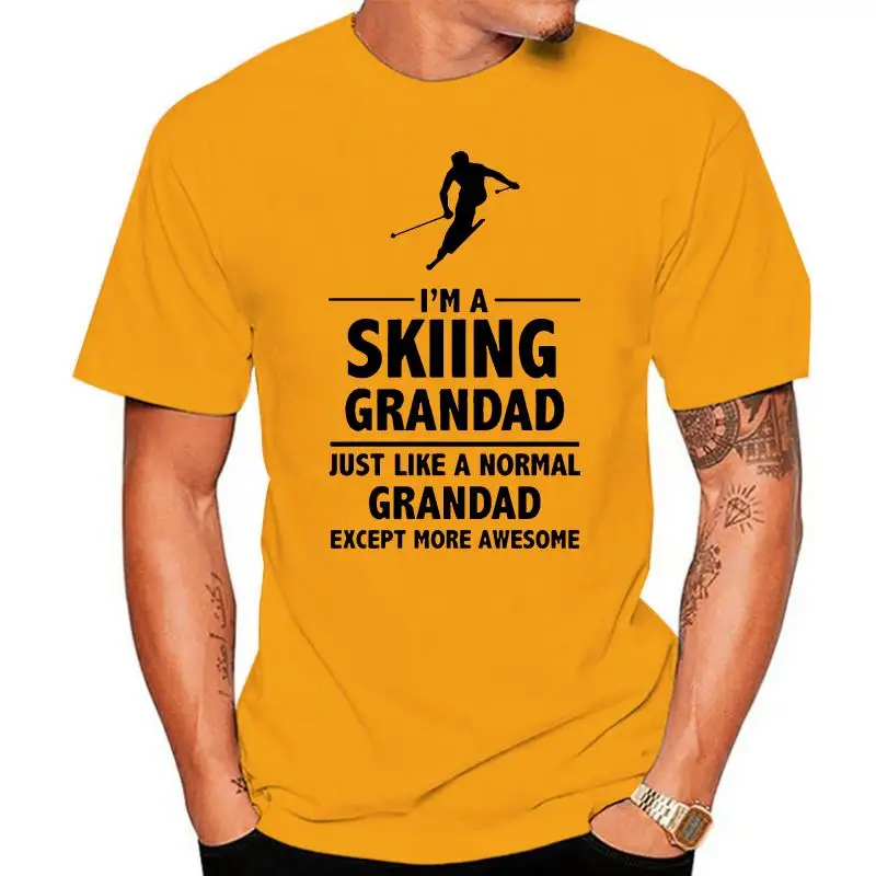 Fashion Casual Men T-shirt I'm A Skiings Grandad - Grandparents / Father's Day /funny Gift Idea Mens T-shirt Hip Hop Tees Tops
Fashion Casual Men T-shirt I'm A Skiings Grandad - Grandparents / Father's Day /funny Gift Idea Mens T-shirt Hip Hop Tees Tops