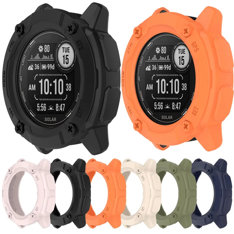 Protector Case For Garmin instinct 2X Case Smart Watch TPU Cover Silicone Bumper Protective Frame Shell Sleeve Accessories
Protector Case For Garmin instinct 2X Case Smart Watch TPU Cover Silicone Bumper Protective Frame Shell Sleeve Accessories