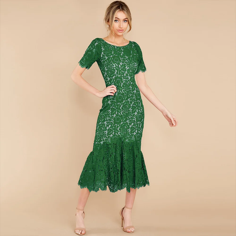 2022 summer new sexy lace backless dress fishtail dress fashion printed round neck dress
2022 summer new sexy lace backless dress fishtail dress fashion printed round neck dress