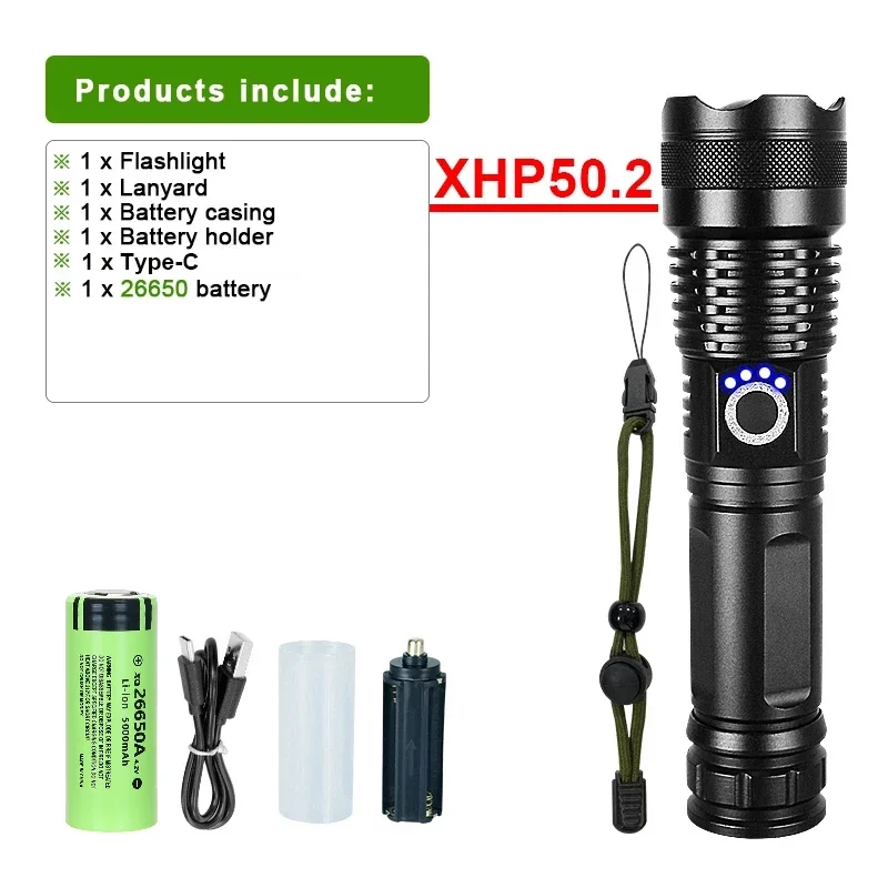 Тактический фонарик USB перезаряжаемый
Тактический фонарик USB перезаряжаемый