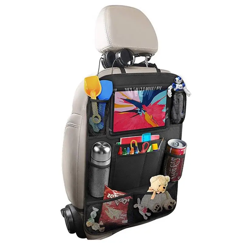 Seat Back Protector For Car Automotive Storage With Touch Screen Tablet Holder Storage Bag For Kids Toddlers Car Seats Travel
Seat Back Protector For Car Automotive Storage With Touch Screen Tablet Holder Storage Bag For Kids Toddlers Car Seats Travel