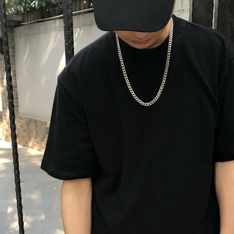 Fashion New Figaro Chain Necklace Men Punk Silver Color Stainless Steel Long Necklace Men Hip Hop Jewelry Gifts
Fashion New Figaro Chain Necklace Men Punk Silver Color Stainless Steel Long Necklace Men Hip Hop Jewelry Gifts