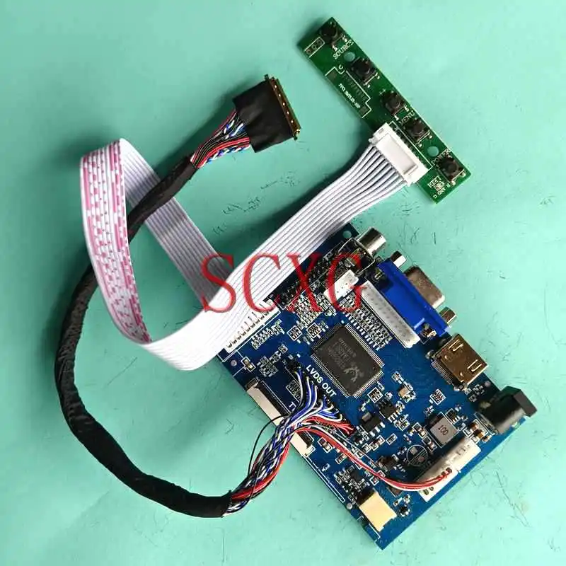 LCD Display Panel Controller Driver Board Fit NT116WHM-N10 B116XAN03.0 LVDS 40-Pin AV VGA 1366*768 HDMI-Compatible 11.6" DIY Kit
LCD Display Panel Controller Driver Board Fit NT116WHM-N10 B116XAN03.0 LVDS 40-Pin AV VGA 1366*768 HDMI-Compatible 11.6" DIY Kit