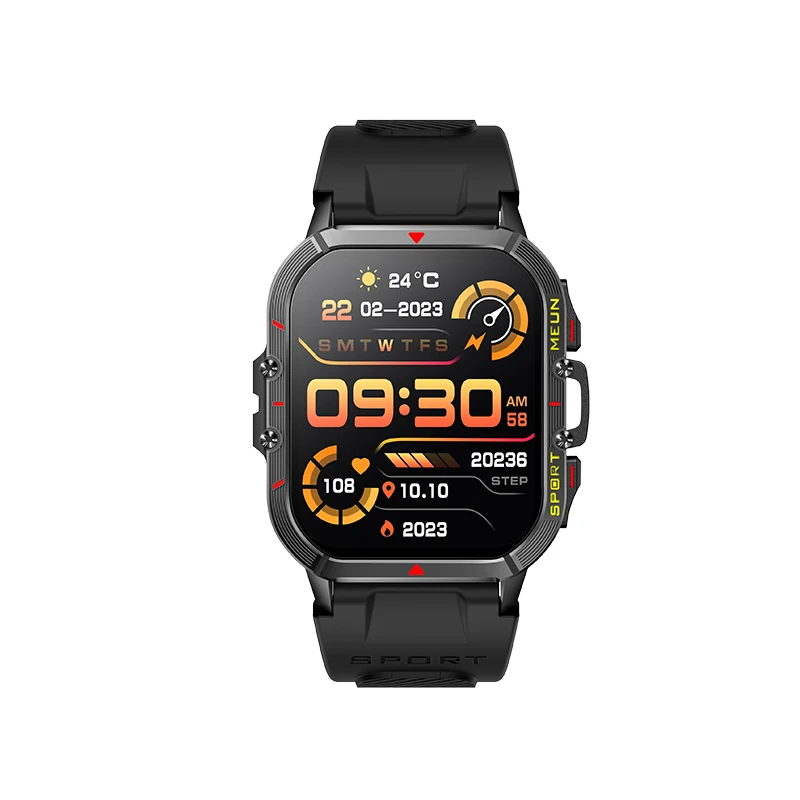 T21 Smart Watch 1.96 Inch Screen Men Bluetooth Call SOS Voice Assistant Heart Rate Health Monitor IP67 Waterproof Fitness Sports
T21 Smart Watch 1.96 Inch Screen Men Bluetooth Call SOS Voice Assistant Heart Rate Health Monitor IP67 Waterproof Fitness Sports