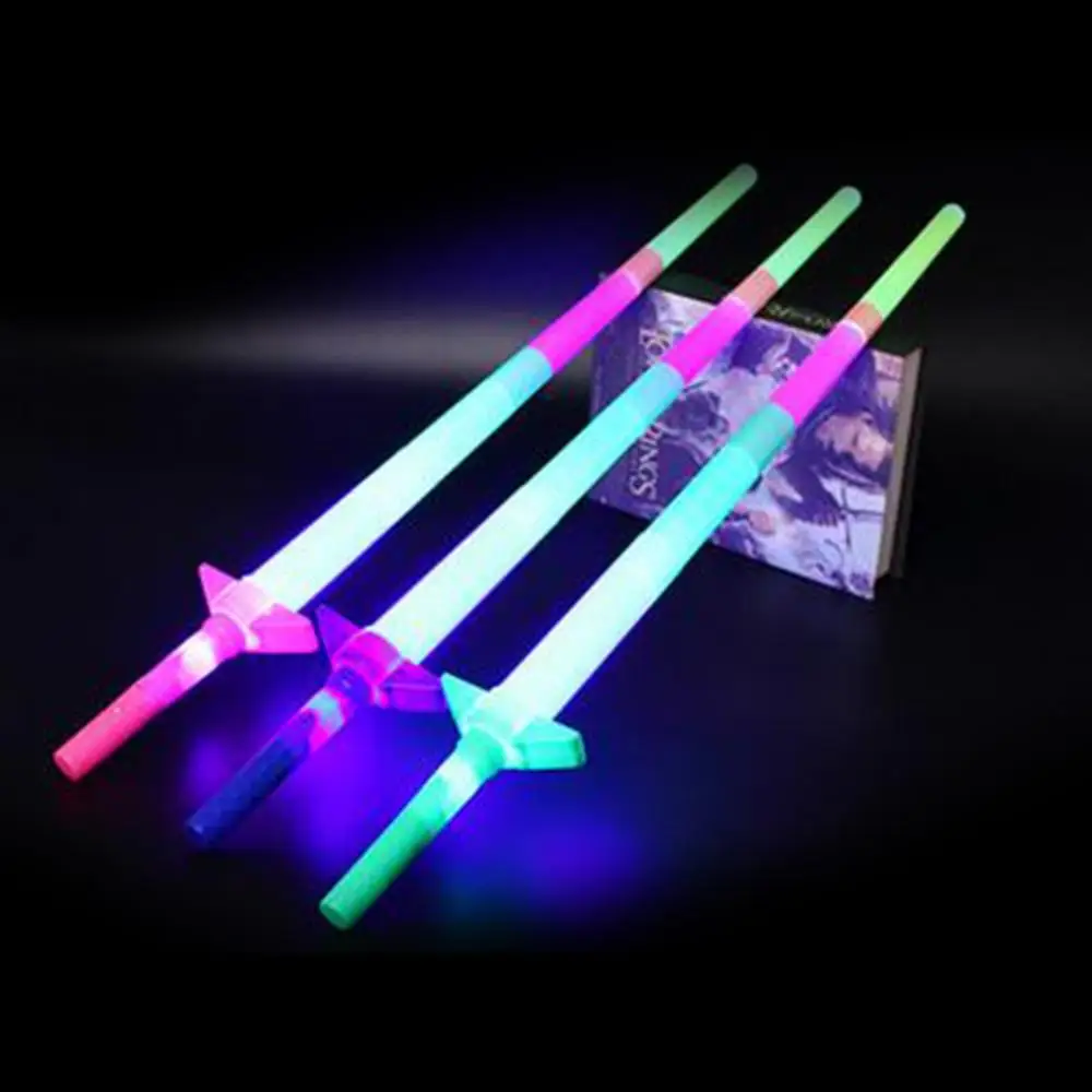 4 Section Extendable LED Glow Stick Sword-toy Kids Toy Flashing Stick Concert Party Props
4 Section Extendable LED Glow Stick Sword-toy Kids Toy Flashing Stick Concert Party Props