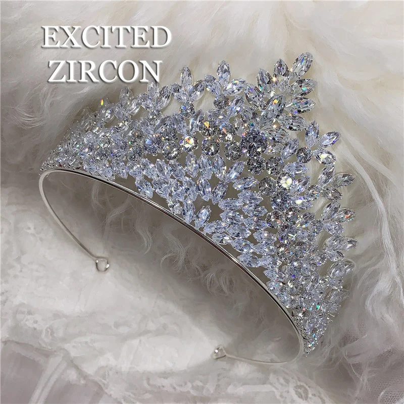 Jewelry Crystal Rhinestone luxury crown bride crown headdress wedding dress accessories
Jewelry Crystal Rhinestone luxury crown bride crown headdress wedding dress accessories