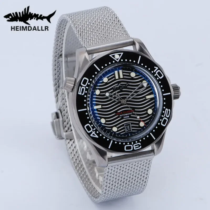 Heimdallr HMSO-02 Титан NH35 Автоматические Механические Мужские Наручные Часы C3