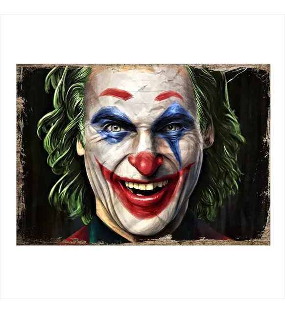Joker Art Metal Poster Tin Sign Vintage Plaque Sign Pub Bar Wall Decor Home Room Wall hanging Plate Decoration 20x30cm/30x40cm
Joker Art Metal Poster Tin Sign Vintage Plaque Sign Pub Bar Wall Decor Home Room Wall hanging Plate Decoration 20x30cm/30x40cm