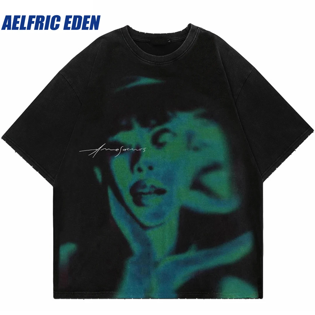 Aelfric Eden Soulmate Shadow Graphic Tshirt 2023 Men T Shirt Streetwear Hip Hop Oversized T Shirt Distressed Harajuku Tops Tees
Aelfric Eden Soulmate Shadow Graphic Tshirt 2023 Men T Shirt Streetwear Hip Hop Oversized T Shirt Distressed Harajuku Tops Tees