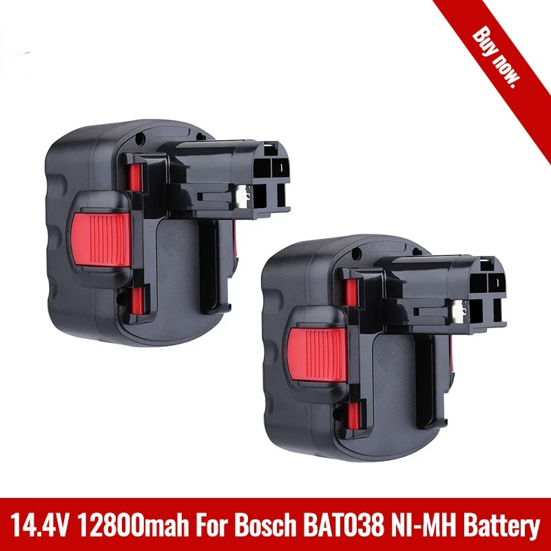 BAT038 14.4V12800mAh Rechargeable Battery for bosch BAT038 BAT040 BAT140 BAT159 BAT041 3660K NI-MH PSR GSR GWS GHO 14.4V Battery
BAT038 14.4V12800mAh Rechargeable Battery for bosch BAT038 BAT040 BAT140 BAT159 BAT041 3660K NI-MH PSR GSR GWS GHO 14.4V Battery