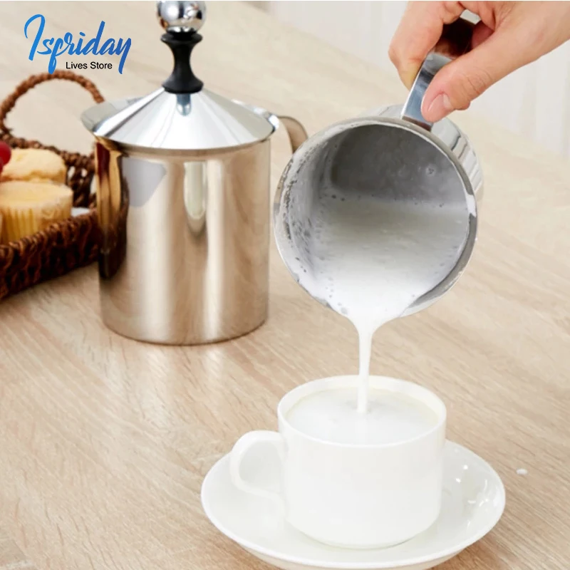 400ml Manual Milk Frother Japanese Style Double Strainer Manual Milk Frother Coffee Supplies Stainless Steel Milk Frother Tools
400ml Manual Milk Frother Japanese Style Double Strainer Manual Milk Frother Coffee Supplies Stainless Steel Milk Frother Tools
