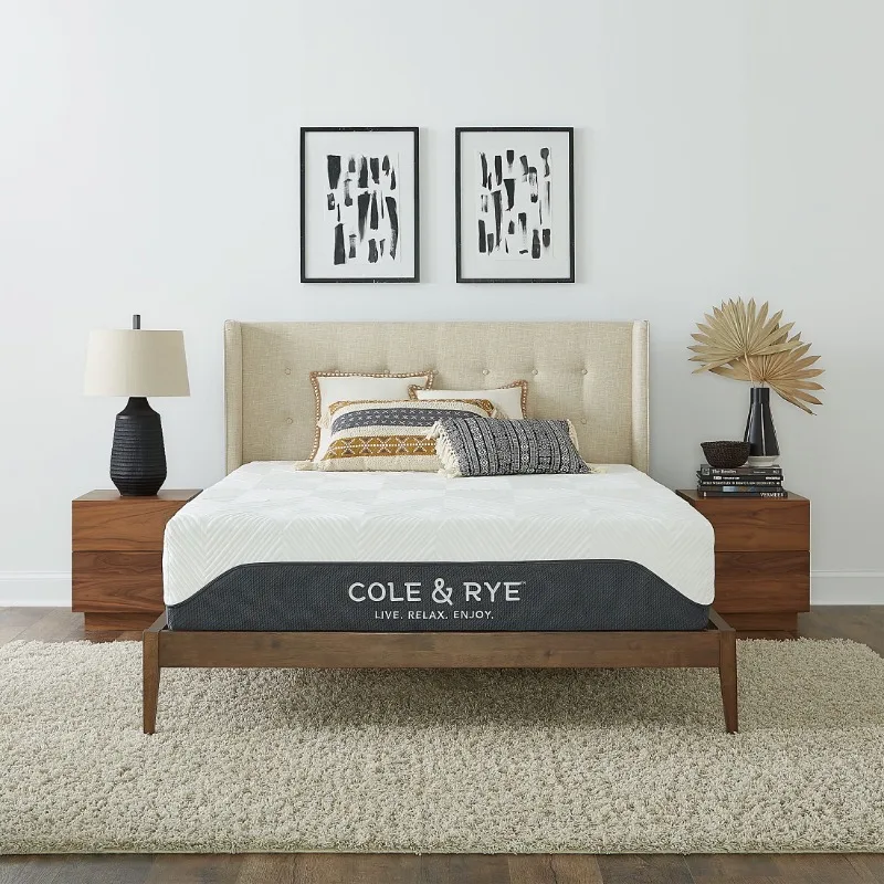 Cole & Rye Spirit 12" Medium Firm Hybrid of Gel Memory Foam and Spring Mattress, Queen/Twin/Twin-XL/Full/King/California King
Cole & Rye Spirit 12" Medium Firm Hybrid of Gel Memory Foam and Spring Mattress, Queen/Twin/Twin-XL/Full/King/California King