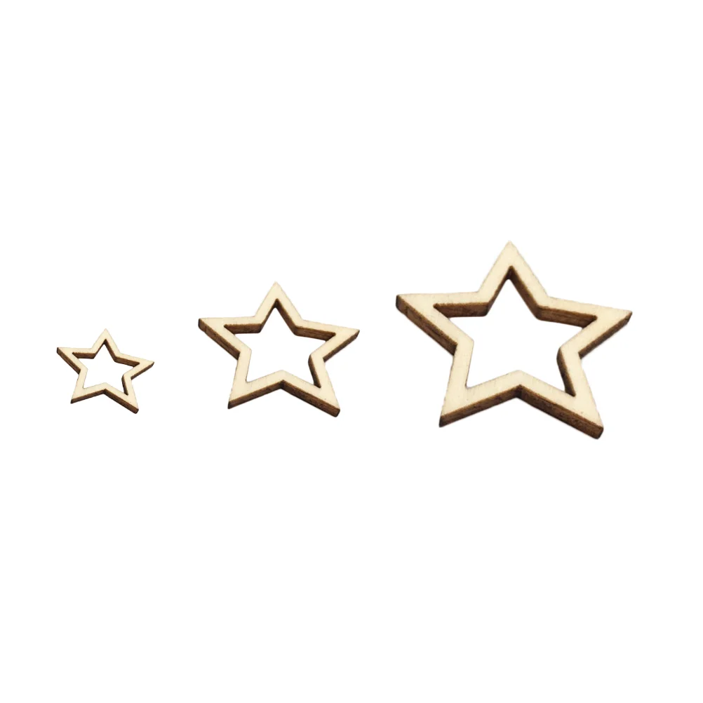 100 Pcs Wooden Slices Hollow Pentagram Shape Unfinished Natural Wooden Circles DIY Pendant Accessories (10/20/30 mm)
100 Pcs Wooden Slices Hollow Pentagram Shape Unfinished Natural Wooden Circles DIY Pendant Accessories (10/20/30 mm)