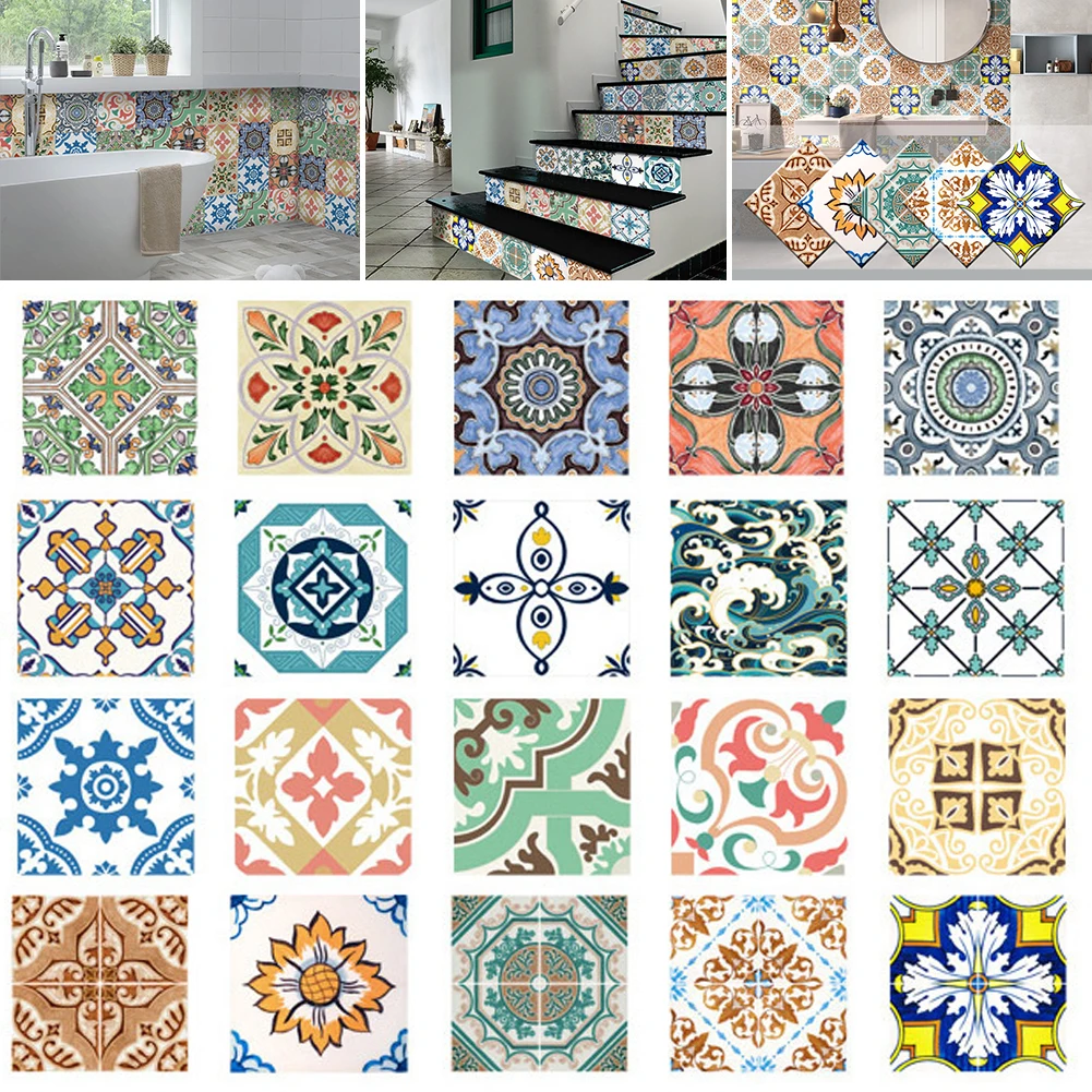 5pcs Floor Stickers Home Decor For Bathroom Kitchen Table Cabinet Wall Stickers Waterpoof Self-adhesive Removable PVC Wallpaper
5pcs Floor Stickers Home Decor For Bathroom Kitchen Table Cabinet Wall Stickers Waterpoof Self-adhesive Removable PVC Wallpaper
