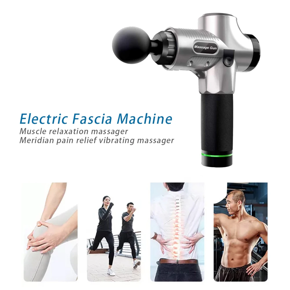 Fitness Therapy Vibration Fascial Gun Massage Gun Muscle Relaxation Massager Body Relaxing Hand Massage Tool
Fitness Therapy Vibration Fascial Gun Massage Gun Muscle Relaxation Massager Body Relaxing Hand Massage Tool