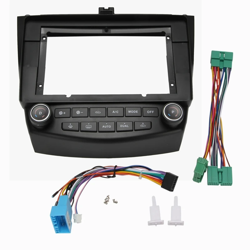 10.1 Inch Car Fascia with Air Conditioning Board and Canbus Fascias Panel Dash Dvd Frame for HONDA Accord 7Th 2003-2007
10.1 Inch Car Fascia with Air Conditioning Board and Canbus Fascias Panel Dash Dvd Frame for HONDA Accord 7Th 2003-2007
