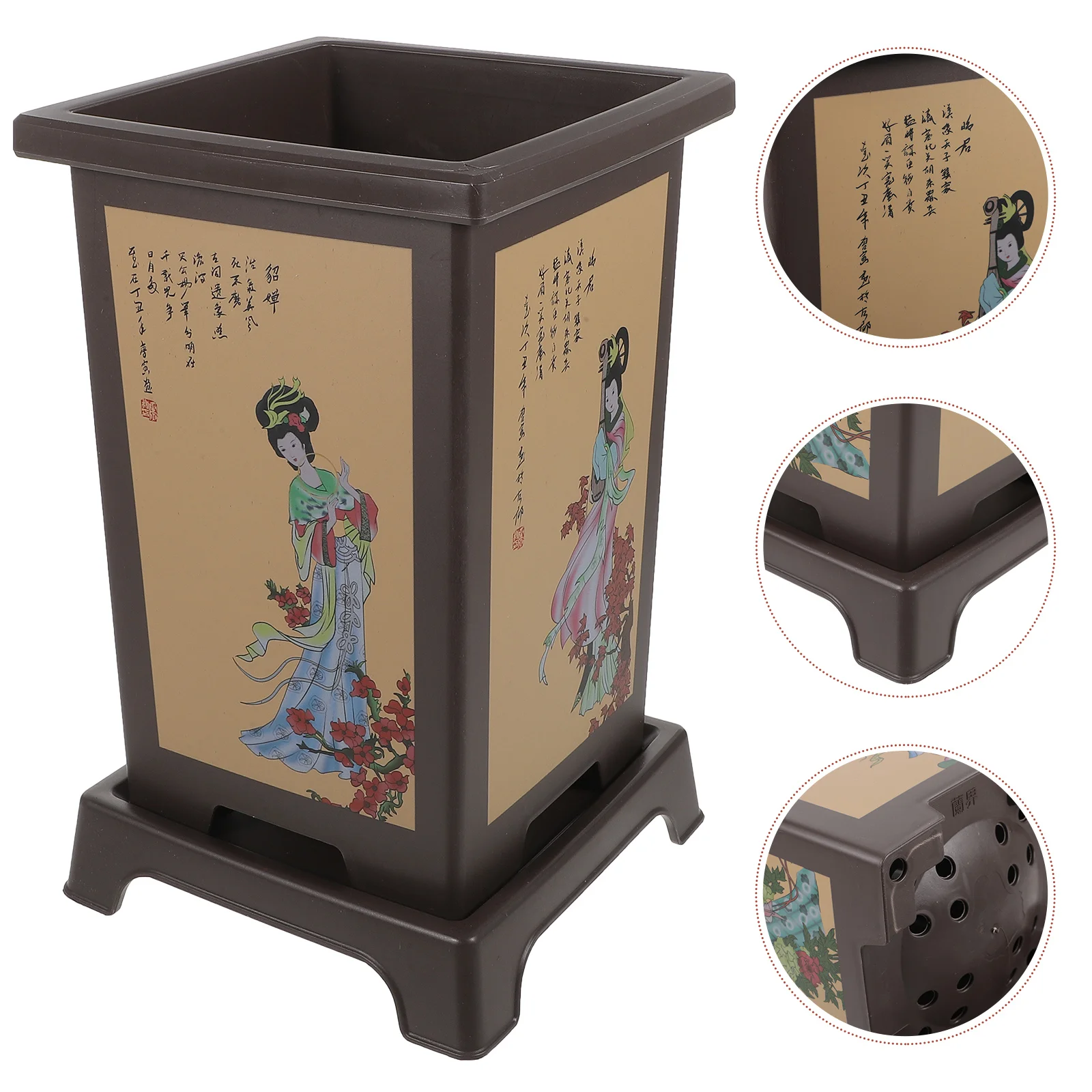 Automatic Orchid Pot Succulent Planters Flower Pots Outdoor Clearance Resin Planting Holder
Automatic Orchid Pot Succulent Planters Flower Pots Outdoor Clearance Resin Planting Holder