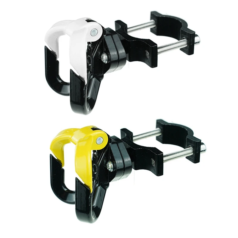 2x Electric Scooter Aluminum Bags Double Hook for Ninebot Max G30 Scooter Hanger Gadget Claw White + Black & Yellow
2x Electric Scooter Aluminum Bags Double Hook for Ninebot Max G30 Scooter Hanger Gadget Claw White + Black & Yellow
