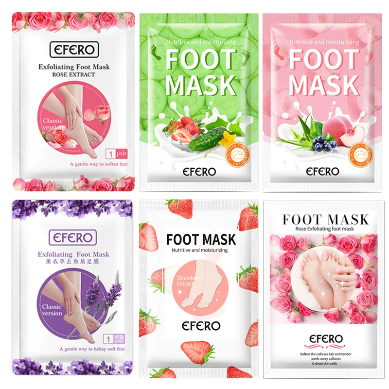 6Pack Foot Mask Exfoliation for Feet Mask Nourish Skin Care Feet Dead Skin Removal Socks for Pedicure Sock Peeling Foot Mask
6Pack Foot Mask Exfoliation for Feet Mask Nourish Skin Care Feet Dead Skin Removal Socks for Pedicure Sock Peeling Foot Mask