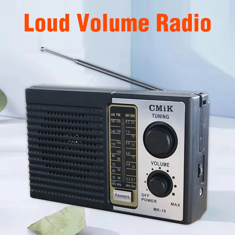 Hot Sale Retro Multi Band Portable High Volume Radio Other Am/FM/Sw1-2 4-Band Household Portable Receiver Elderly Radio Gift
Hot Sale Retro Multi Band Portable High Volume Radio Other Am/FM/Sw1-2 4-Band Household Portable Receiver Elderly Radio Gift