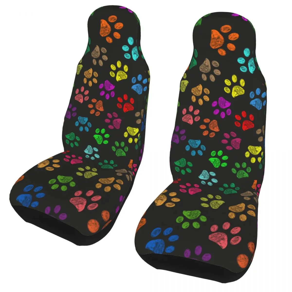 Colorful Dog Paw Animal Foot Prints Universal Car Seat Cover Auto Interior Women Seat Covers Polyester Car Accessories
Colorful Dog Paw Animal Foot Prints Universal Car Seat Cover Auto Interior Women Seat Covers Polyester Car Accessories