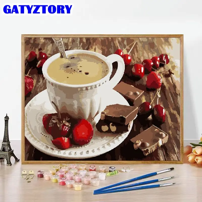 GATYZTORY Pictures By Number 40x50cm Frame Coffee Cake Kits Drawing On Canvas Painting By Numbers Kits Acrylic Paints Home Decor
GATYZTORY Pictures By Number 40x50cm Frame Coffee Cake Kits Drawing On Canvas Painting By Numbers Kits Acrylic Paints Home Decor