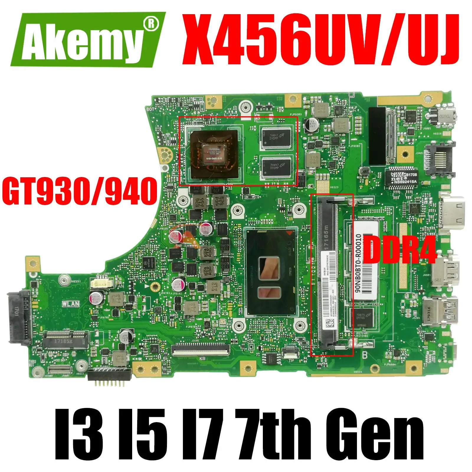 Материнская плата X456UV для ноутбука ASUS X456UJ X456UQ X456UQK X456UA X456UF X456URK X456UB X456UAM I3 I5 I7 920 930 940 GPU материнская плата
Материнская плата X456UV для ноутбука ASUS X456UJ X456UQ X456UQK X456UA X456UF X456URK X456UB X456UAM I3 I5 I7 920 930 940 GPU материнская плата