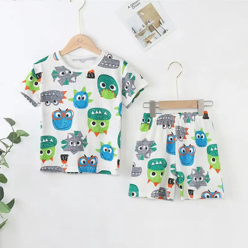 Летние Пижамные комплекты для девочек и мальчиков, детская одежда, костюмы, футболка + штаны, одежда для сна, хлопковые пижамы с героями муль...
Летние Пижамные комплекты для девочек и мальчиков, детская одежда, костюмы, футболка + штаны, одежда для сна, хлопковые пижамы с героями муль...