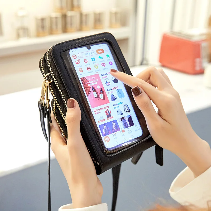 Hot Selling Touch Screen Mobile Phone Bag Female 2022 New Multifunctional Shoulder Bag Fashion Mini Diagonal Bag
Hot Selling Touch Screen Mobile Phone Bag Female 2022 New Multifunctional Shoulder Bag Fashion Mini Diagonal Bag