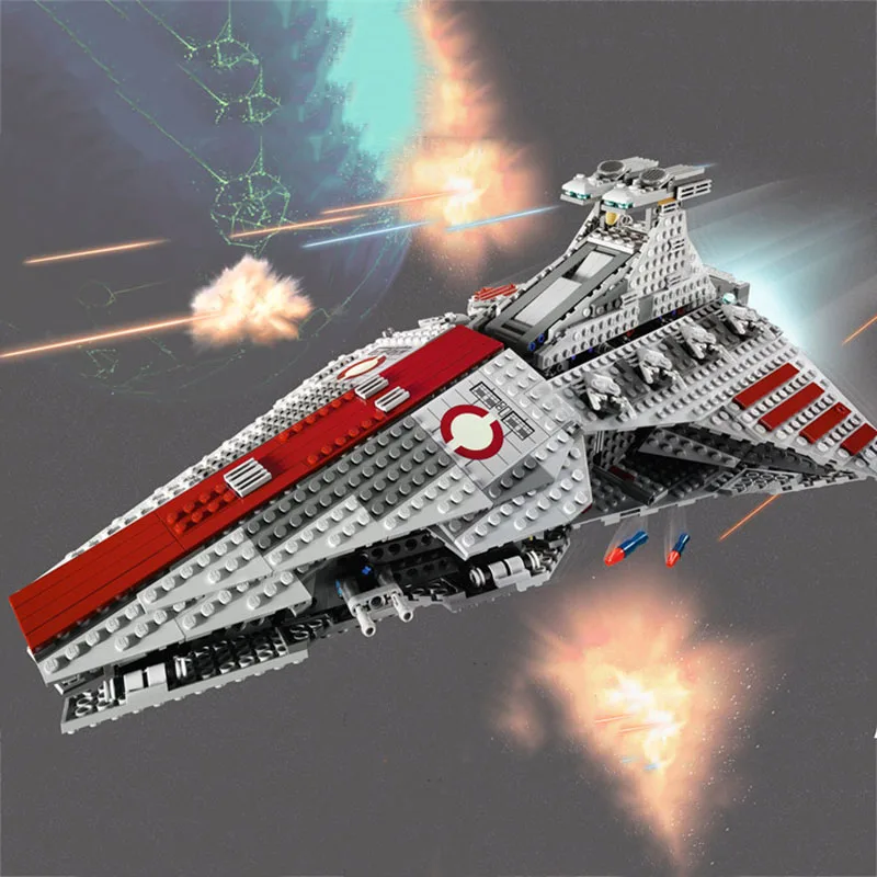 New 05042 Compatible With 8039 Star Venator Set Republic Toy Attack Cruiser Model Wars Building Block Bricks Birthday Gifts
New 05042 Compatible With 8039 Star Venator Set Republic Toy Attack Cruiser Model Wars Building Block Bricks Birthday Gifts