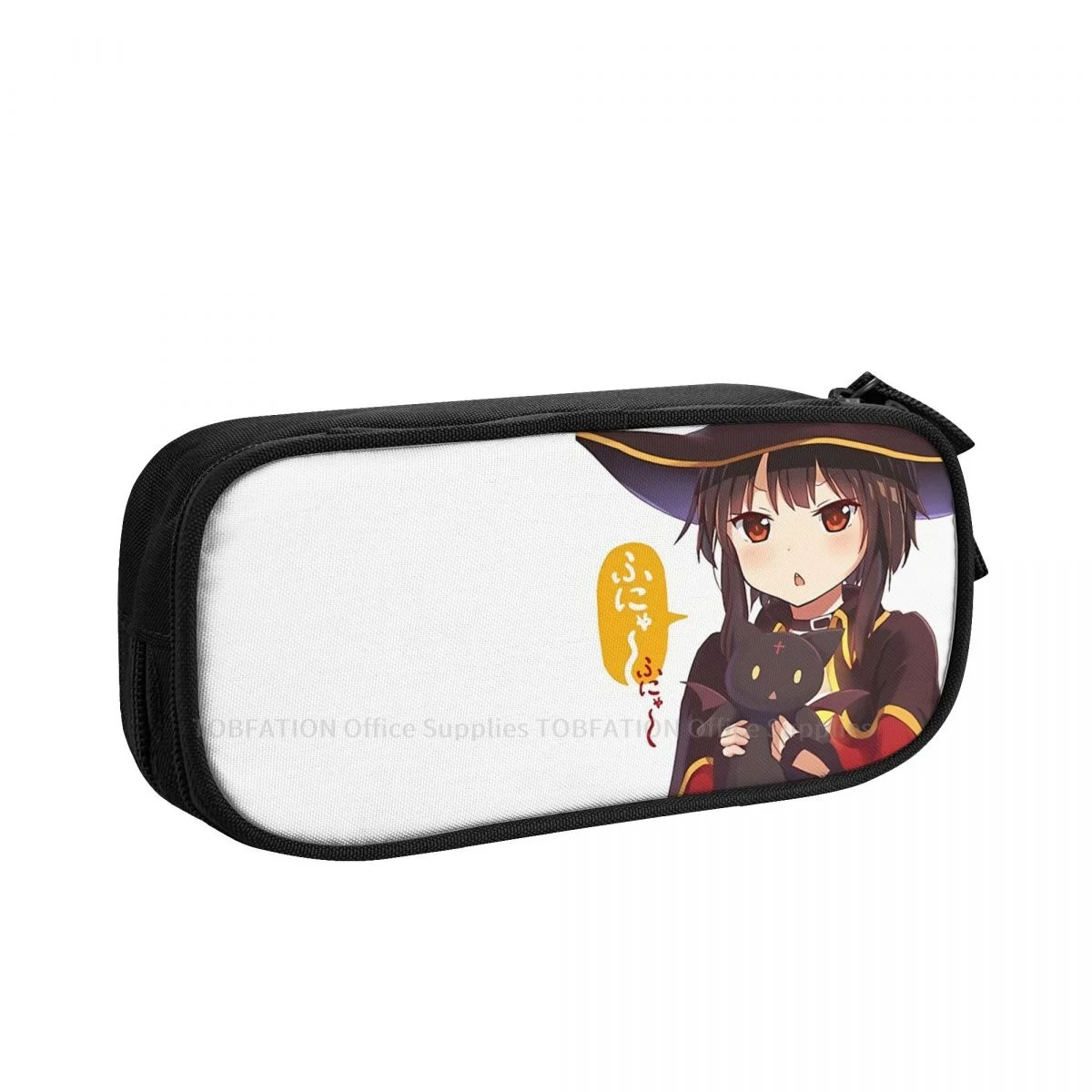 Пенал Konosuba Megumin для девочек и мальчиков, студенческие стационарные сумки большой емкости с двойной молнией 
Пенал Konosuba Megumin для девочек и мальчиков, студенческие стационарные сумки большой емкости с двойной молнией