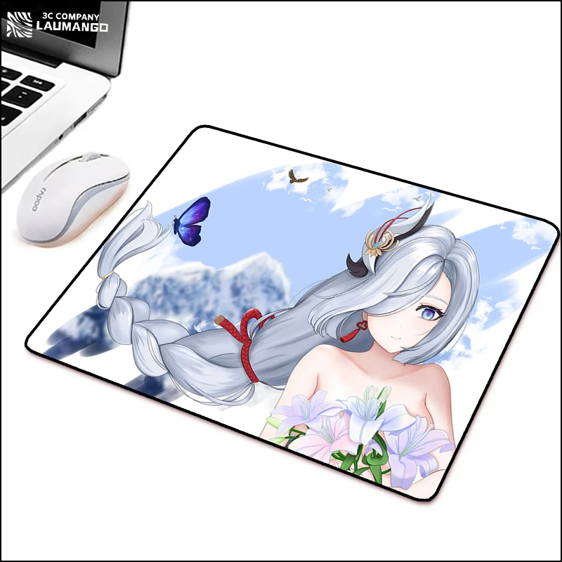 Anime Mouse Pad ShenHe Genshin Impact Pc Gaming Mousepad Gamer Rug Deskmat Keyboard Office Carpet Mat Hot Mausepad Non-slip Mats 
Anime Mouse Pad ShenHe Genshin Impact Pc Gaming Mousepad Gamer Rug Deskmat Keyboard Office Carpet Mat Hot Mausepad Non-slip Mats