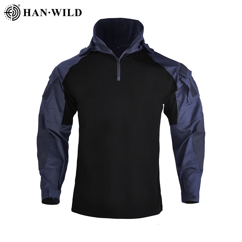 Tactical Hooded Shirt with Pads Camouflage Blouse Combat Uniform Army Fans Airsoft Hunting Outfit Fishing Shirt Men Clothing
Tactical Hooded Shirt with Pads Camouflage Blouse Combat Uniform Army Fans Airsoft Hunting Outfit Fishing Shirt Men Clothing