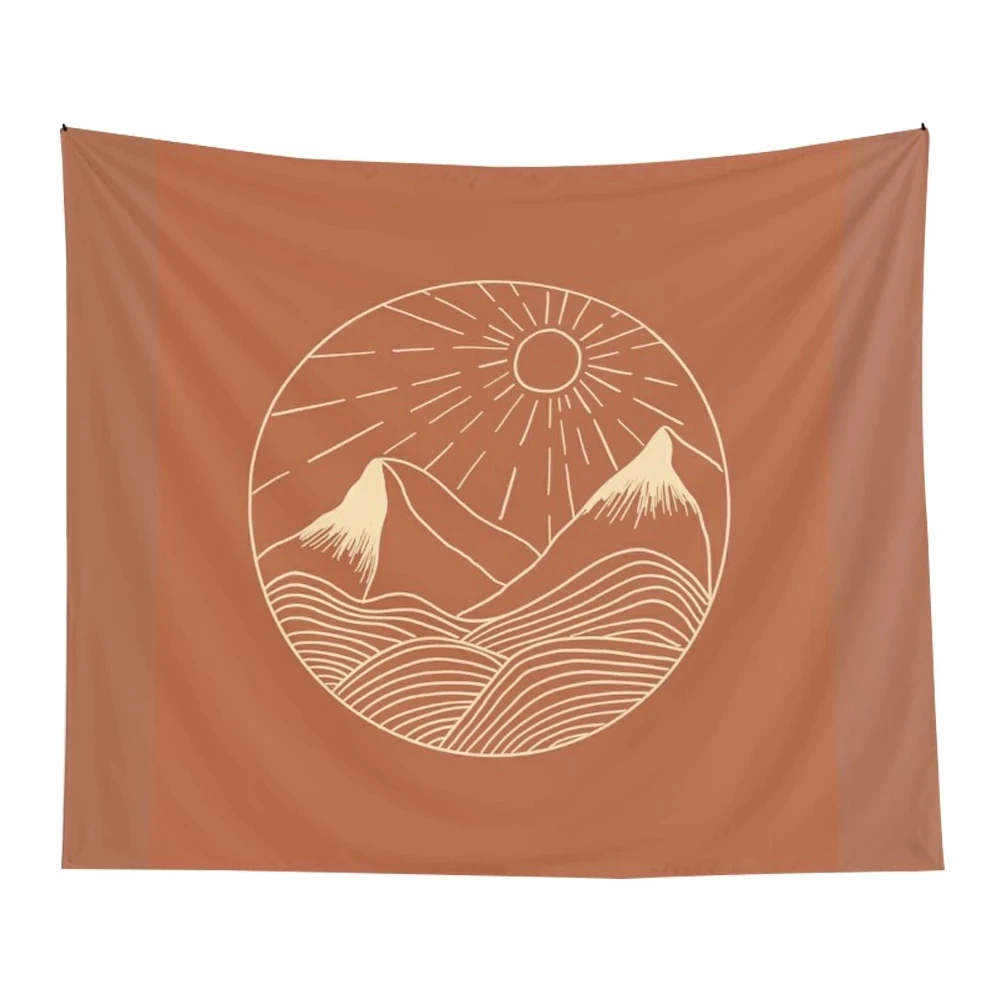 Simple Abstract Tapestry Moon Mountain Room Decoration Aesthetics Bedroom Living Room Background Wall Hanging Tapestry
Simple Abstract Tapestry Moon Mountain Room Decoration Aesthetics Bedroom Living Room Background Wall Hanging Tapestry