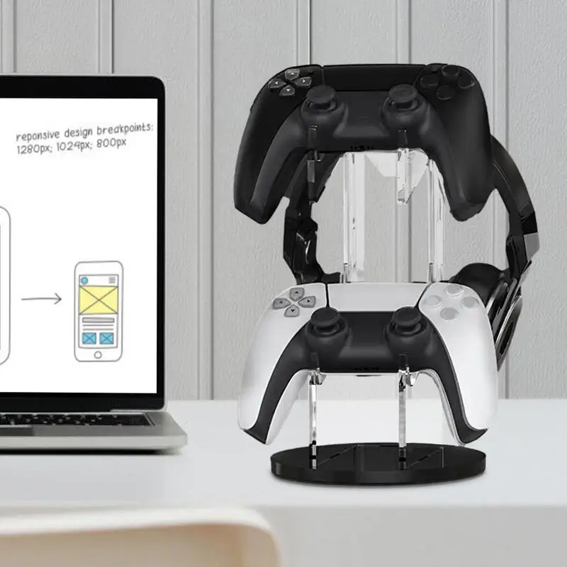 Acrylic Controller HolderDesk Accessories 2 Tiers Acrylic Universal Controller Display Stand Headset Holder Desk Mounts
Acrylic Controller HolderDesk Accessories 2 Tiers Acrylic Universal Controller Display Stand Headset Holder Desk Mounts