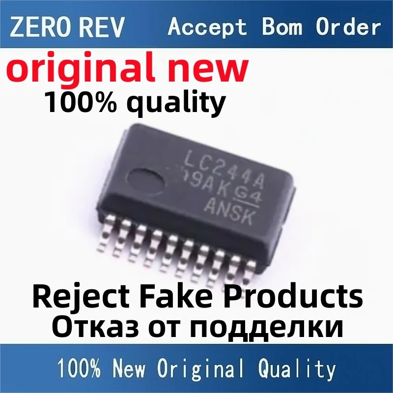 5Pcs 100% New SN74LVC244ADBR LC244A SN74LVC244APWR LC244A TSSOP20 SN74LVC244ADWR LVC244A SOP20 original chips ic
5Pcs 100% New SN74LVC244ADBR LC244A SN74LVC244APWR LC244A TSSOP20 SN74LVC244ADWR LVC244A SOP20 original chips ic