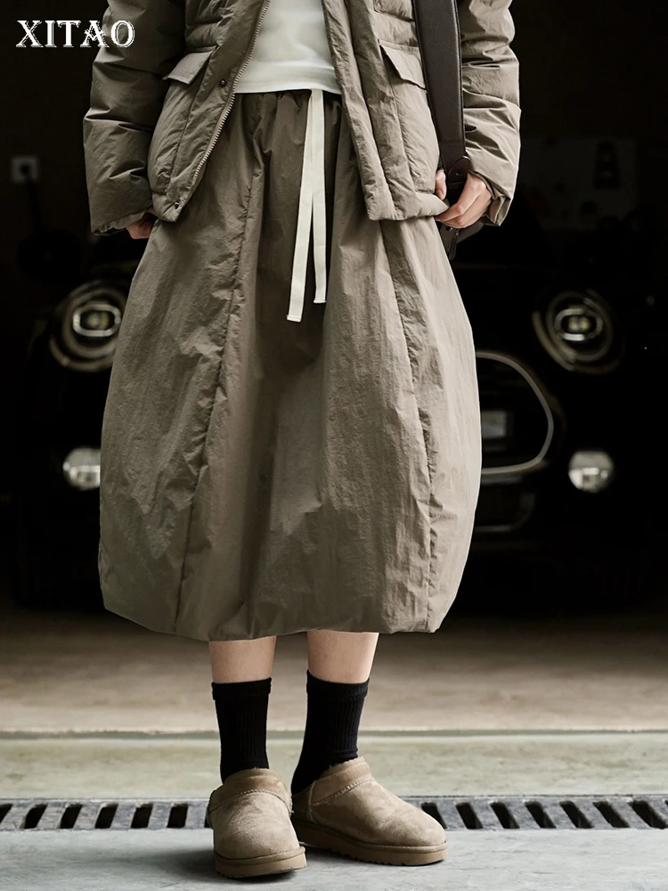 XITAO, однотонные винтажные юбки, повседневные, свободные, сохраняющие тепло, простые, универсальные, для шоу, тонкие, зимние, новые юбки для же...
XITAO, однотонные винтажные юбки, повседневные, свободные, сохраняющие тепло, простые, универсальные, для шоу, тонкие, зимние, новые юбки для же...