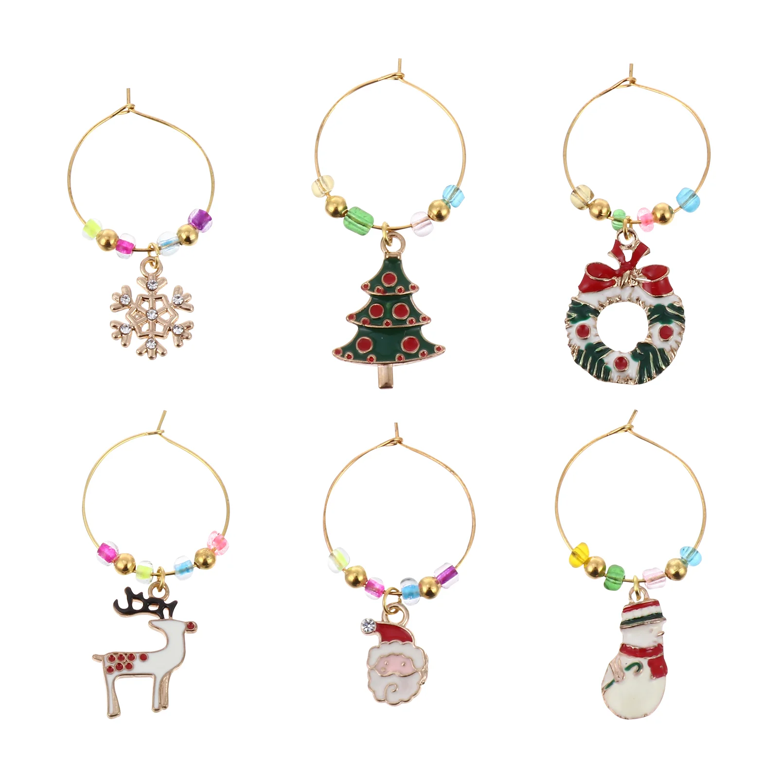 Wine Charms Holiday Christmas Cup Party Tag Identifiers Marker Tags Drinking Decor Table Silicone Label Ring Markers Favors
Wine Charms Holiday Christmas Cup Party Tag Identifiers Marker Tags Drinking Decor Table Silicone Label Ring Markers Favors
