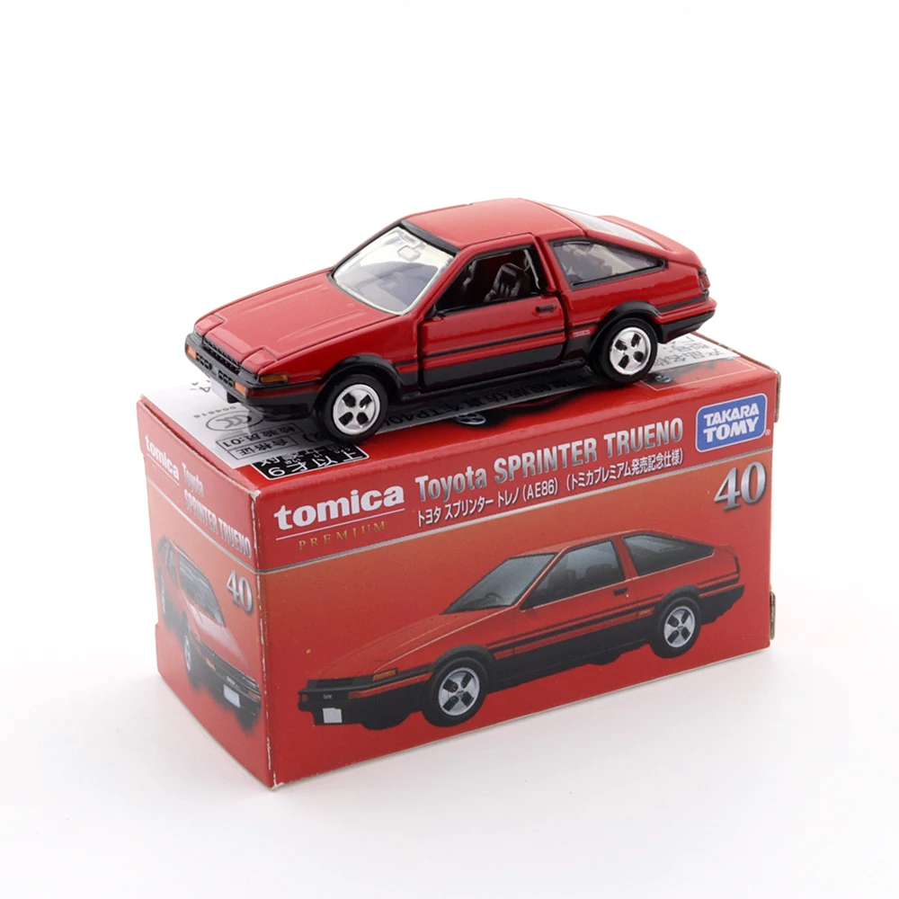 Takara Tomy Tomica Premium 40 Toyota Sprinter Treno AE86 красный 1/60 популярный детский автомобиль литая металлическая модель
Takara Tomy Tomica Premium 40 Toyota Sprinter Treno AE86 красный 1/60 популярный детский автомобиль литая металлическая модель