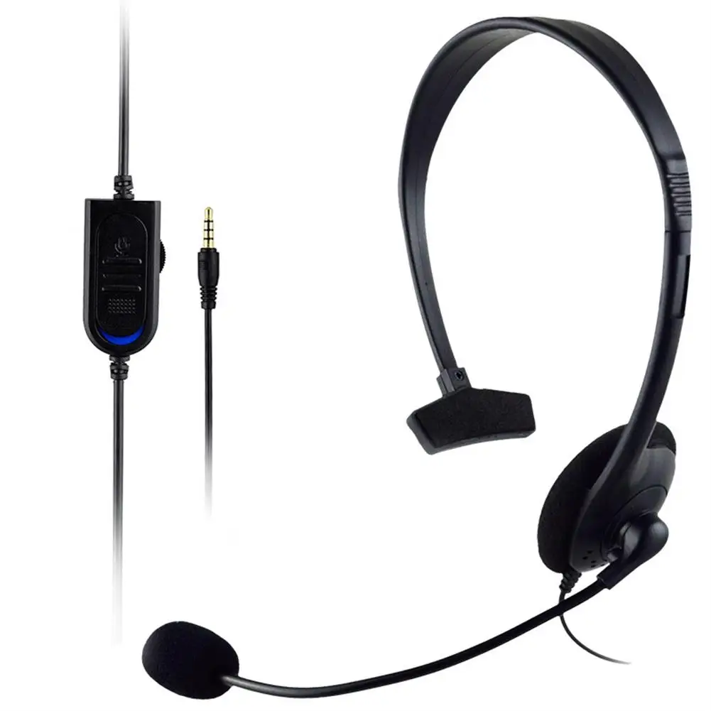 Light-weight Gaming Headset Unilateral Wired 3.5mm Connector Adjustable Arm Microphone Noise Reduction Traffic Earphone for PS4
Light-weight Gaming Headset Unilateral Wired 3.5mm Connector Adjustable Arm Microphone Noise Reduction Traffic Earphone for PS4