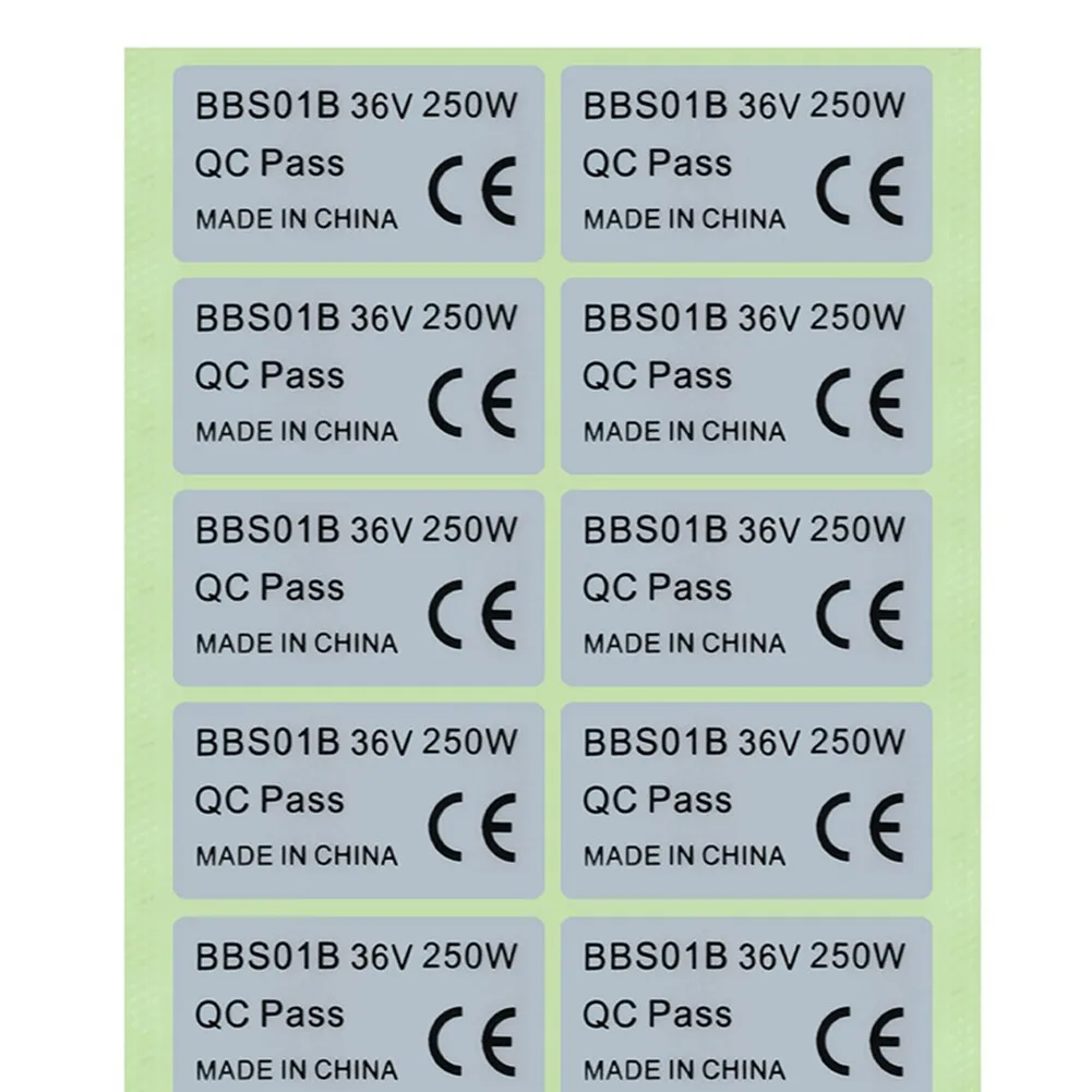 20Pcs E-bike Sticker For BAFANG 36V 250Wor 48V 750W BBS 01 BBSHD Electric Bicycle Mid Drive Motor Sticker Conversion Kit
20Pcs E-bike Sticker For BAFANG 36V 250Wor 48V 750W BBS 01 BBSHD Electric Bicycle Mid Drive Motor Sticker Conversion Kit
